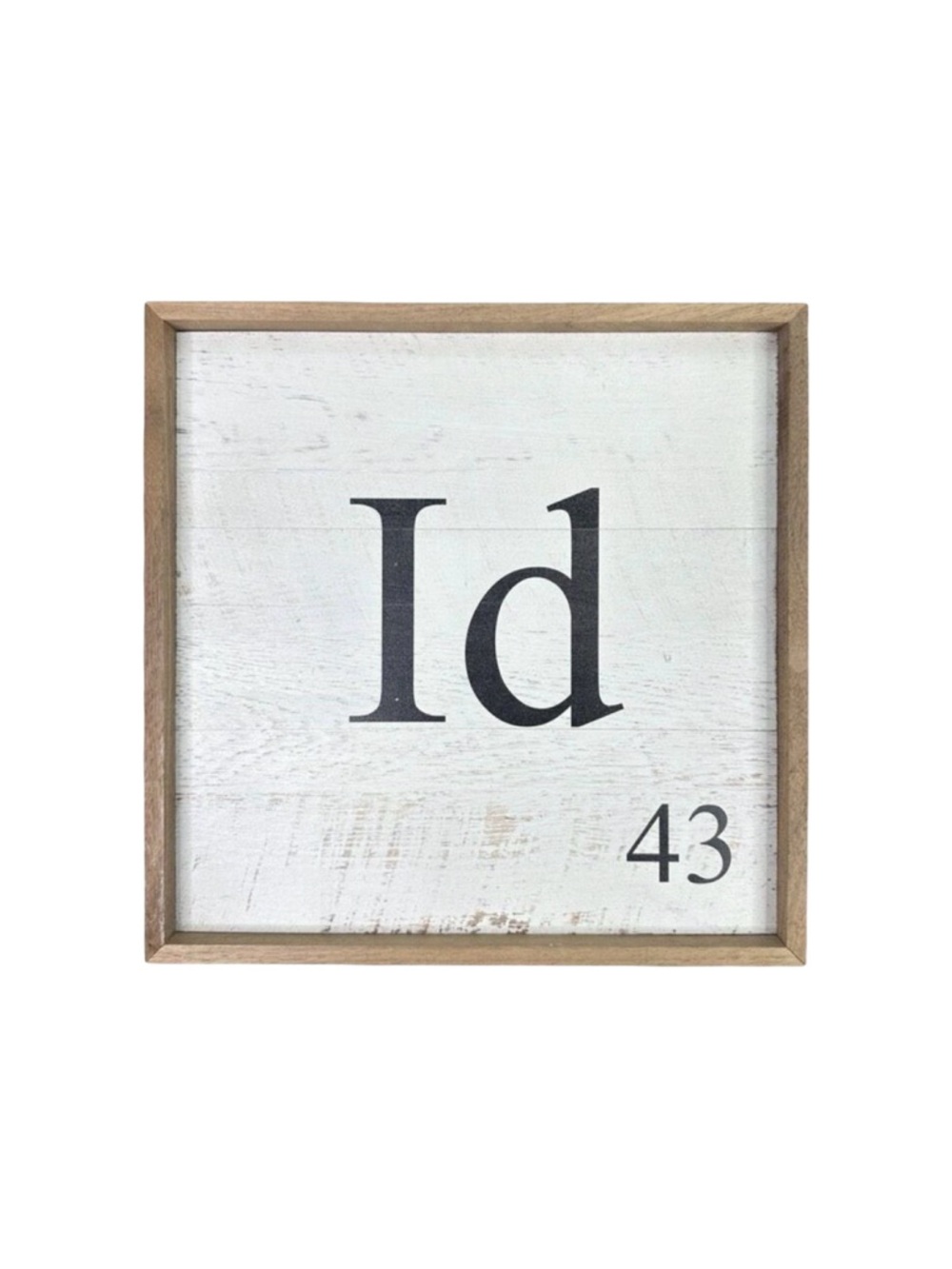 Kendrick Home Square Idaho Sign - 12.5” x 12.5” x 1.5”